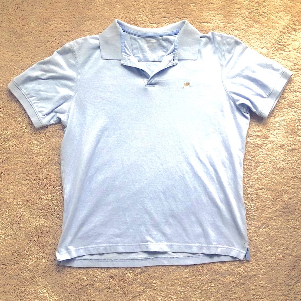 Men’s baby blue polo